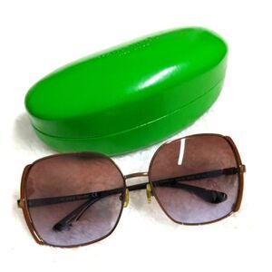 Host Pick - Authentic Kate Spade Square Brown Metal Frame Sunglasses